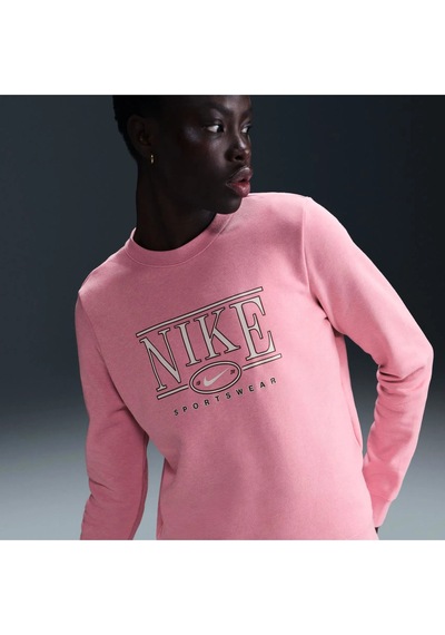 Nike Sportswear Club Fleece Pembe Kadın Sweatshirt Fj0979 699 Pembe
