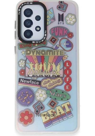 Newface Samsung Galaxy Uyumlu A33 5g Kılıf Estoril Desenli Kapak - Estoril Glblseme - 99 - 14 Estoril - 14