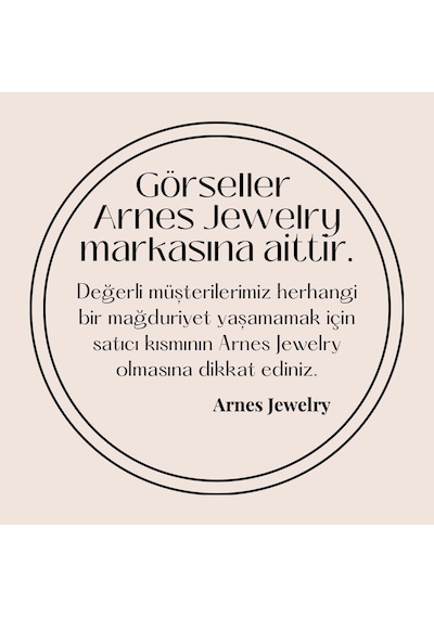 Arnes Jewelry Çelik Silver Incili Bileklik Ar09 Silver