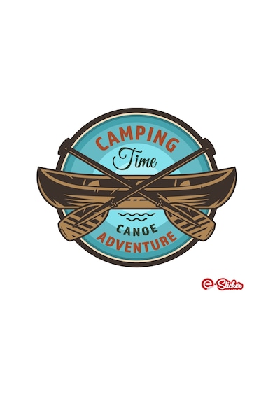 Off Road Camping Adventure Sal Kayık Deniz Kamp Off Road Sticker (488602714)