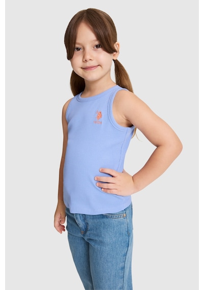 U.S. Polo Assn. U.s. Polo Assn. Kız Çocuk Lila Tişört Basic 50325671-vr245 Lavanta