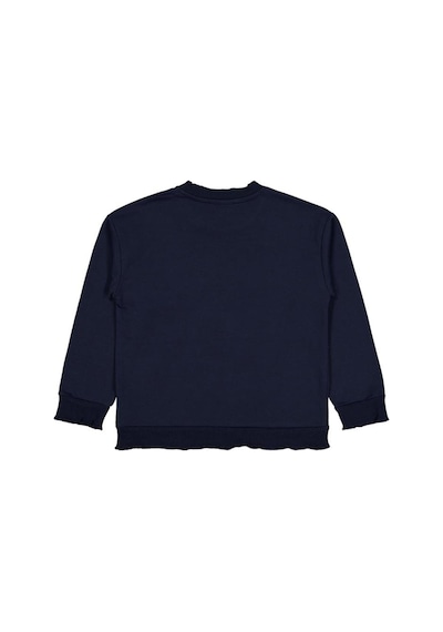 Civil Girls Best Vibes Nakışlı 6-9 Yaş Sweatshirt Lacivert