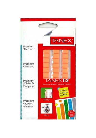 Tanex Fix Hamur Yapıştırıcı Floresan Turuncu 205267