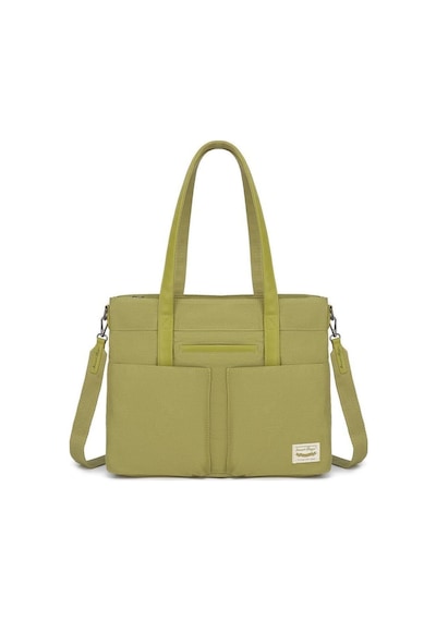 Smart Bags Kanvas Kadın Omuz Çantası Smk Kn-1325 Açık Yeşil