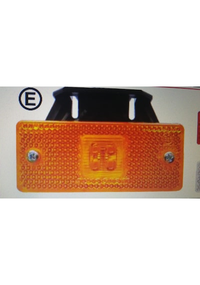 E Belgeli Side Marker Yan Sinyal Lamba Braketli 4 Led(24volt