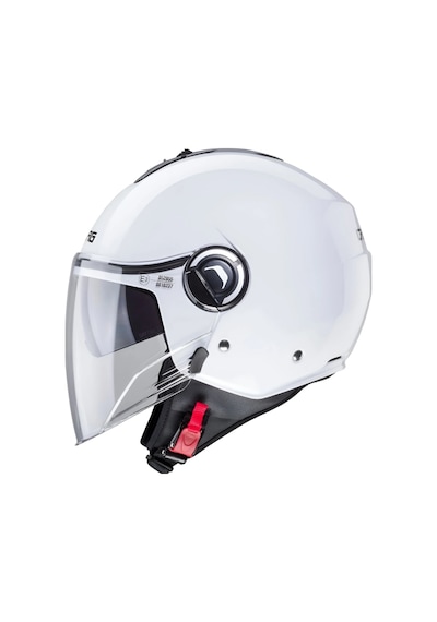 Caberg Riviera V4 Güneş Vizörlü Yarım Açık Motosiklet Kaskı Beyaz