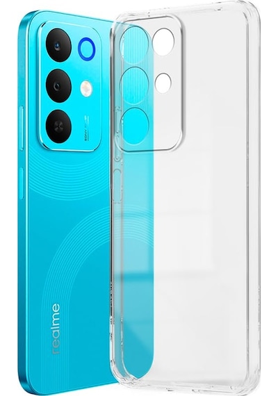 Teleplus Realme 15x 5g Kılıf Kamera Korumalı Tpu Jelly Silikon Şeffaf