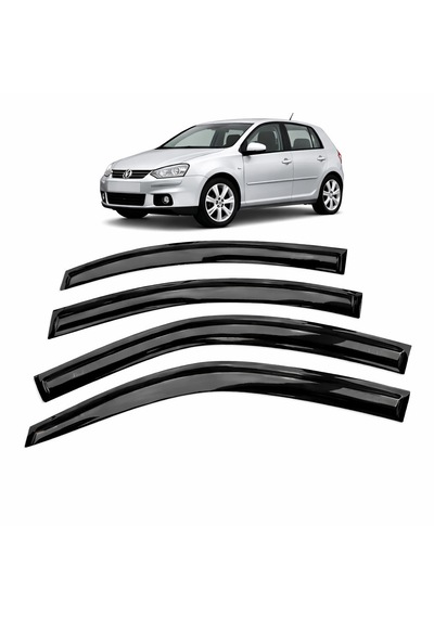 Volkswagen Golf 5 2003 2008 Slim Cam Rüzgarlığı 4 Parça