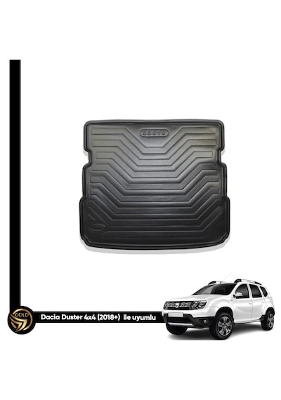 Dacia Duster 4x4 3d Oto Paspas Ve Bagaj Havuzu İkili Set