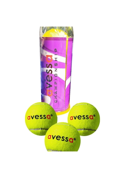 Avessa Antrenman Tenis Topu 3 Lü Sarı Tt-600