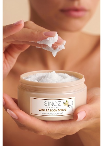 Sinoz Vanilya Arındırıcı Ve Nemlendirici Vücut Peelingi 300 G