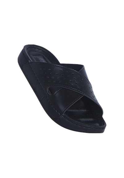 Apella 485-10 Pump Siyah Kadın Düz Terlik