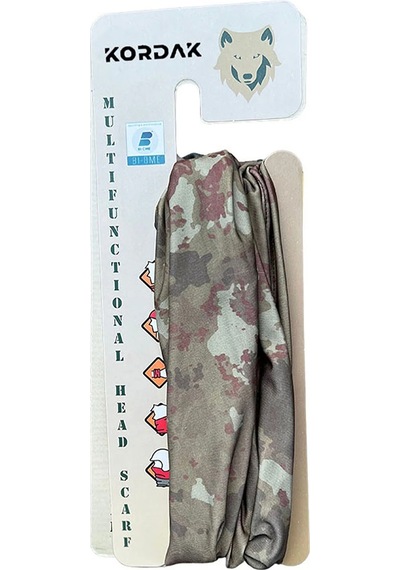 Tactical Haki Askeri Bandana Buff - 17 Şekilde Kullanılabilir Haki