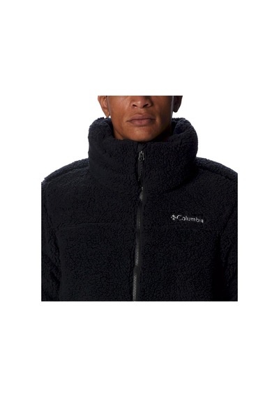 Columbia Puffect Sherpa Jacket Erkek Tüylü Mont Siyah Siyah