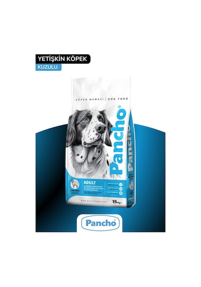 Pancho Kuzu Etli Yetişkin Köpek Maması 15 KG