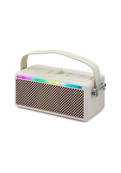 Hadron M82 Beyaz Bluetooth Speaker185-78-78mm