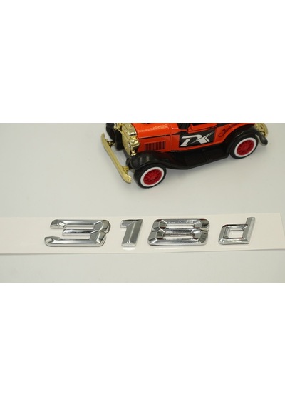Bmw 318D Bagaj Krom Metal 3M 3D Yazı Logo (528112644)
