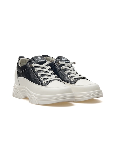 Guja Kadın Gizli Topuklu Sneaker Günlük Ayakkabı 25y 25y314 Z Siyah Siyah
