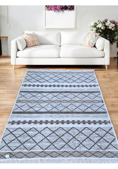 Kilim Çift Taraflı Bohem Seri Dokuma Kilim 80 150 Cm Çok Renkli