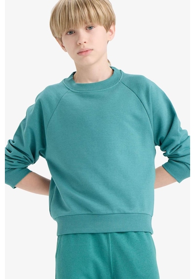 Defacto Bisiklet Yaka Basic Düz Okul Sweatshirt Erkek Çocuk E8415A825AU Yeşil Defacto Bisiklet Yaka Basic Düz Okul Sweatshirt Erkek Çocuk E8415A825AU Yeşil