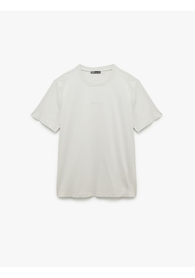 Koton Kısa Kollu Bisiklet Yaka Regular Fit Pamuklu Minimal Baskılı Tişört Gri 6wam10049hk Gri Koton Kısa Kollu Bisiklet Yaka Regular Fit Pamuklu Minimal Baskılı Tişört Gri 6wam10049hk Gri