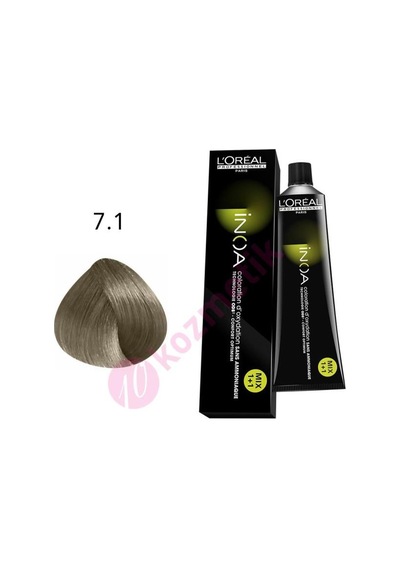 Loreal Professionnel İnoa 7.1 Saç Boyası Kumral Küllü