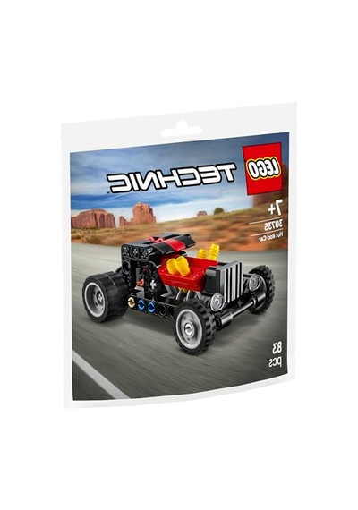 Technic Hot Rod Araba Yapım Seti, Detaylı Ve Eğlenceli Model, 30735 Parça