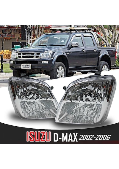 Isuzu D-max D Max Sağ Sol Ön Far Takımı 2002-2006