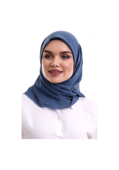 Pamuklu Pano Düz Desensiz Örtü Mavi
