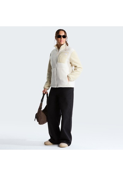The North Face Yumiori Kadın Beyaz Polar Ceket Nf0a8e88jn51
