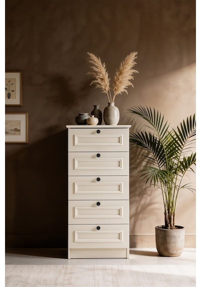 Mira 5 Çekmeceli Şifonyer/çamaşırlık 52x105x43 Cm Aytaşı Country Tasarım Beyaz Mira 5 Çekmeceli Şifonyer/çamaşırlık 52x105x43 Cm Aytaşı Country Tasarım Beyaz