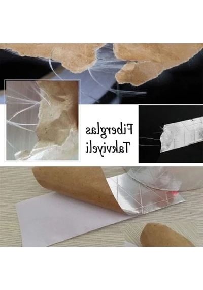Yanmaz Soba Borusu Bantı - 72 Mm X 25 Metre