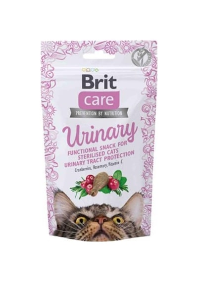 Brit Care Snack Urinary İdrar  Kedi Ödülü 50 G
