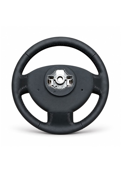 Sandero Stepway Logan Mcv Dokker Lodgy Hız Sabitleyici Uyumlu Deri Direksiyon Simidi 484006206r
