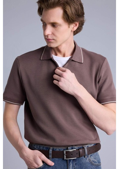 Defacto Regular Fıt Kısa Kollu Polo Tişört G1515ax26spbn534 Kahve-bn534 Defacto Regular Fıt Kısa Kollu Polo Tişört G1515ax26spbn534 Kahve-bn534