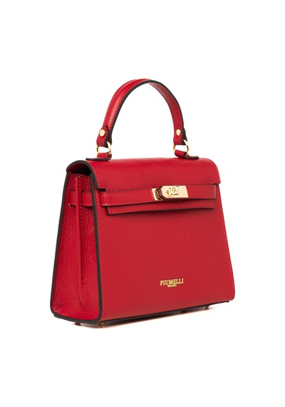 D90 Rubino Portföy Çantası Kadın Katıa Piumelli Milano Bag D90 Rubino