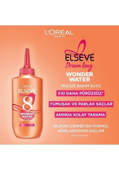 L'Oréal Elseve Dream Long Wonder Water Mucize Bakım Suyu 200 ML