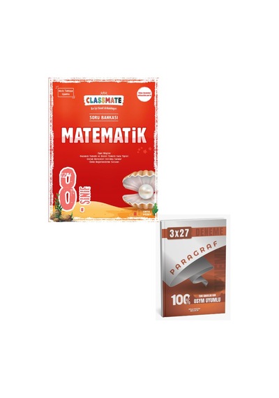 Okyanus 2027 8. Sınıf Classmate Matematik Soru Bankası+ Anla Kazan Paragraf