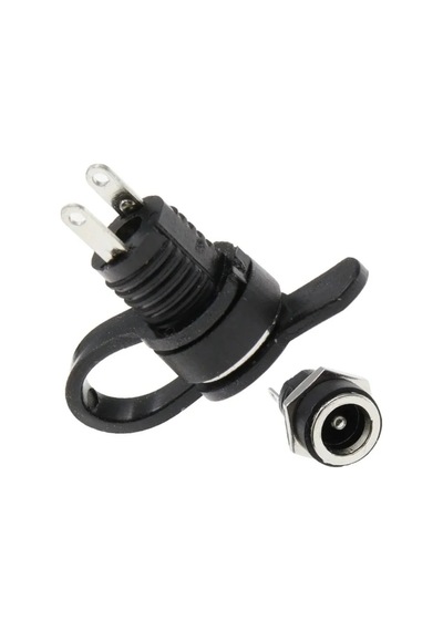 Ic-258b 2.1mm Dc Somunlu Korumalı Jak 8mm Diğer