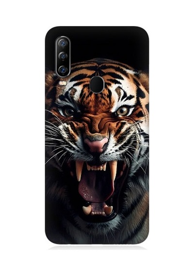 General Mobile Gm 20 Pro Uyumlu Vahşi Kaplan Desenli Silikon Kılıf