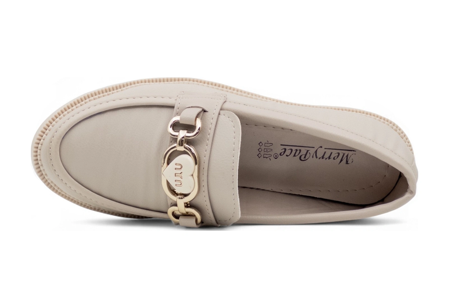 Su&naz Toka Detaylı Kadın Loafer Krem