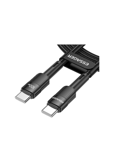 3 Metre Qc4.0 Pd 100w Type C To Type C Şarj Kablosu 480mbps Veri Aktarım Şarj Akım Korumalı Standart