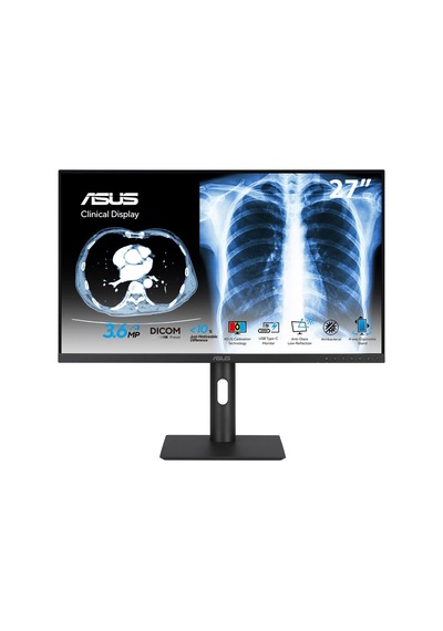 Asus Klinik Monitör Mh2741a 27 Ips 3.6mp 2560x1440 5ms 75hz 350cd Dp Hdmı Usb-c Yok Vesa 3yıl Aglr Dıcom Part 14 Gsdf Dıcom Ön Ayarı Otomatik Kalibras