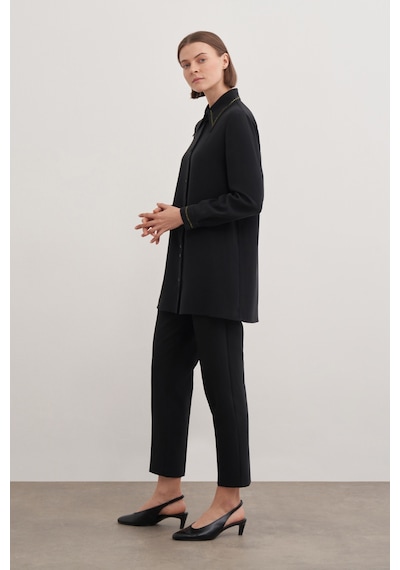 Aker 24aw15263111 Küçük Beden Tunik 24aw15263111 002 Siyah Siyah