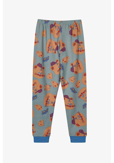 Penti Erkek Çocuk Yeşil More Page Uzun Kollu Pijama Takımı Ge34