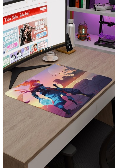 Dead Cells Kaymaz Dikişli Kauçuk Oyuncu Mousepad V1 - 48x40 Xl Gaming Mouse Pad Fare Altlığı