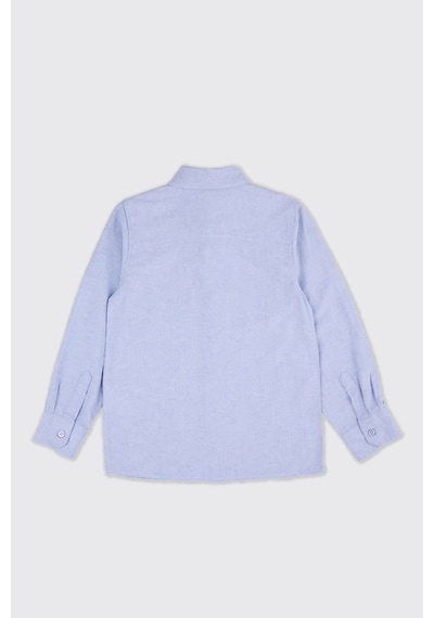 Panço Erkek Çocuk Basic Lacivert Oxford Gömlek