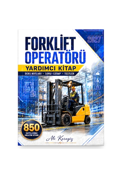 Forklift Operatörü Sınavına Hazırlık Seti 2 Kitap
