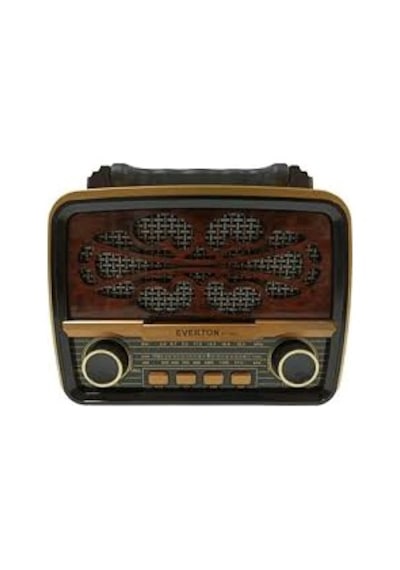 Radyo Nostalji Şarjlı Pilli Bluetooth Fm/Usb/Sd/Aux Everton Rt880