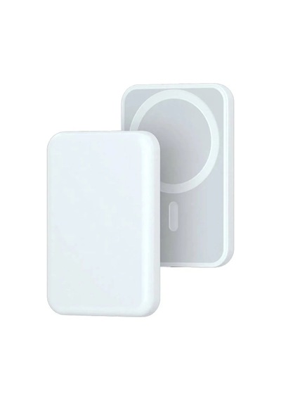 Axya Apple Uyumlu iPhone Powerbank Magsafe Battery Pack 10.000 Mah Beyaz
